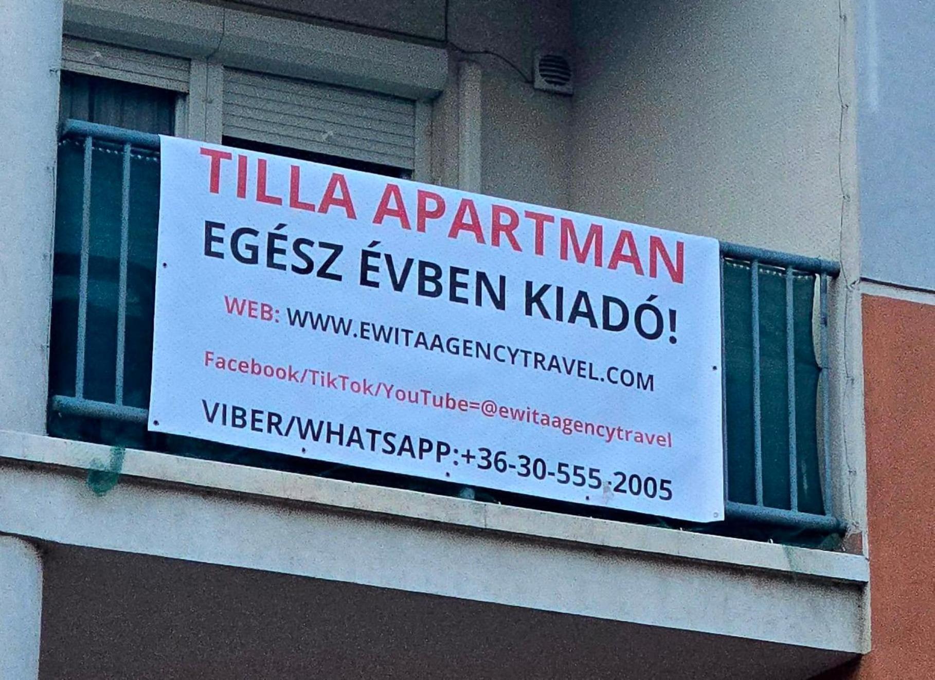 Tilla Apartman Hajdúszoboszló المظهر الخارجي الصورة